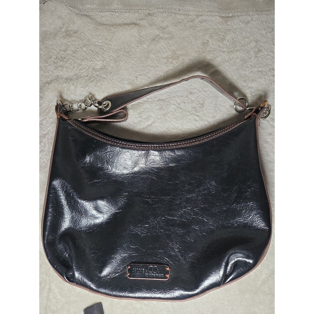 Nine & Co. by Nine West Black Y2K Mini Hobo Shoulder Bag - Excellent Condition